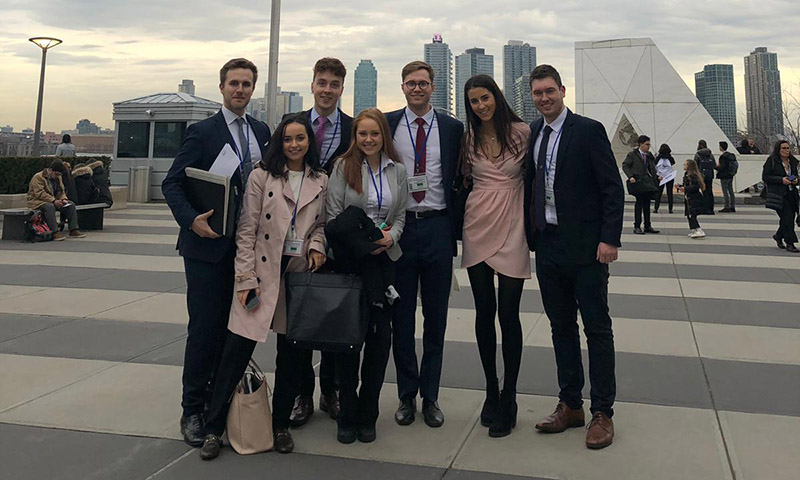 UCD Quinn and Smurfit students on recent New York trip